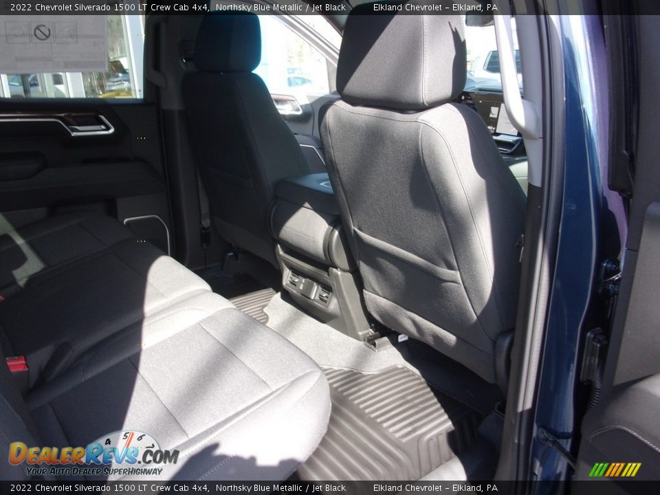 2022 Chevrolet Silverado 1500 LT Crew Cab 4x4 Northsky Blue Metallic / Jet Black Photo #21