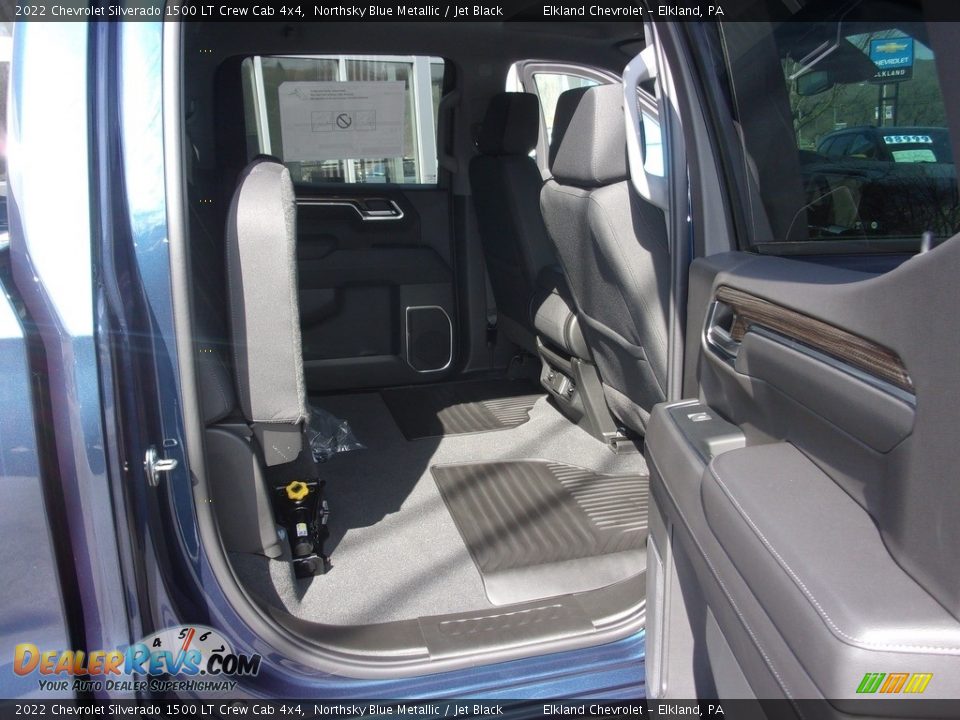 Rear Seat of 2022 Chevrolet Silverado 1500 LT Crew Cab 4x4 Photo #22