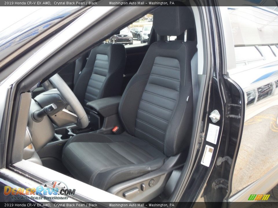 2019 Honda CR-V EX AWD Crystal Black Pearl / Black Photo #16