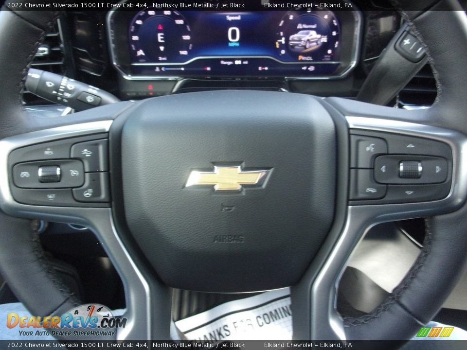 2022 Chevrolet Silverado 1500 LT Crew Cab 4x4 Steering Wheel Photo #24