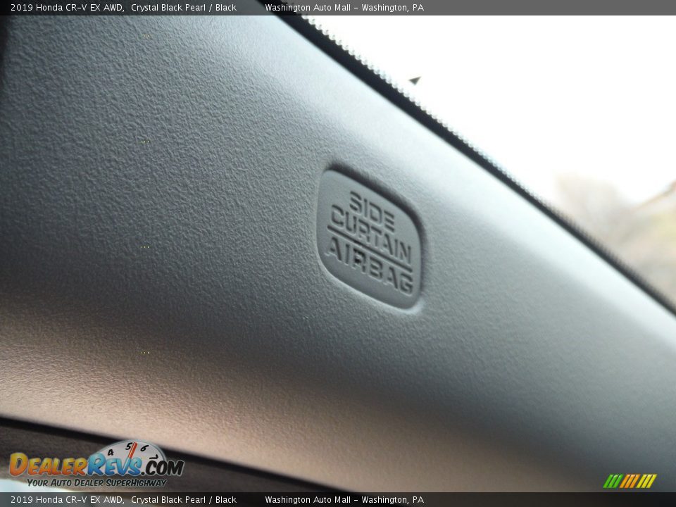 2019 Honda CR-V EX AWD Crystal Black Pearl / Black Photo #22