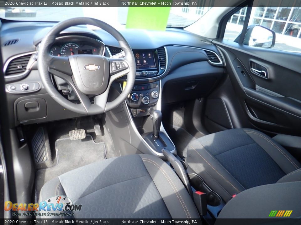 2020 Chevrolet Trax LS Mosaic Black Metallic / Jet Black Photo #22