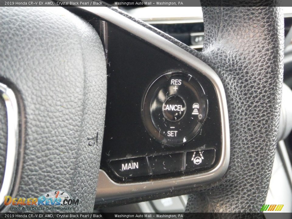 2019 Honda CR-V EX AWD Crystal Black Pearl / Black Photo #24
