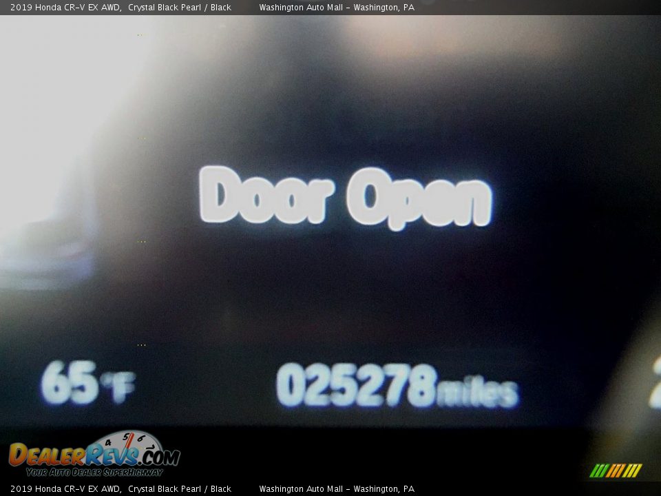 2019 Honda CR-V EX AWD Crystal Black Pearl / Black Photo #30