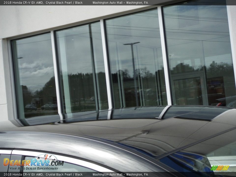 2018 Honda CR-V EX AWD Crystal Black Pearl / Black Photo #3
