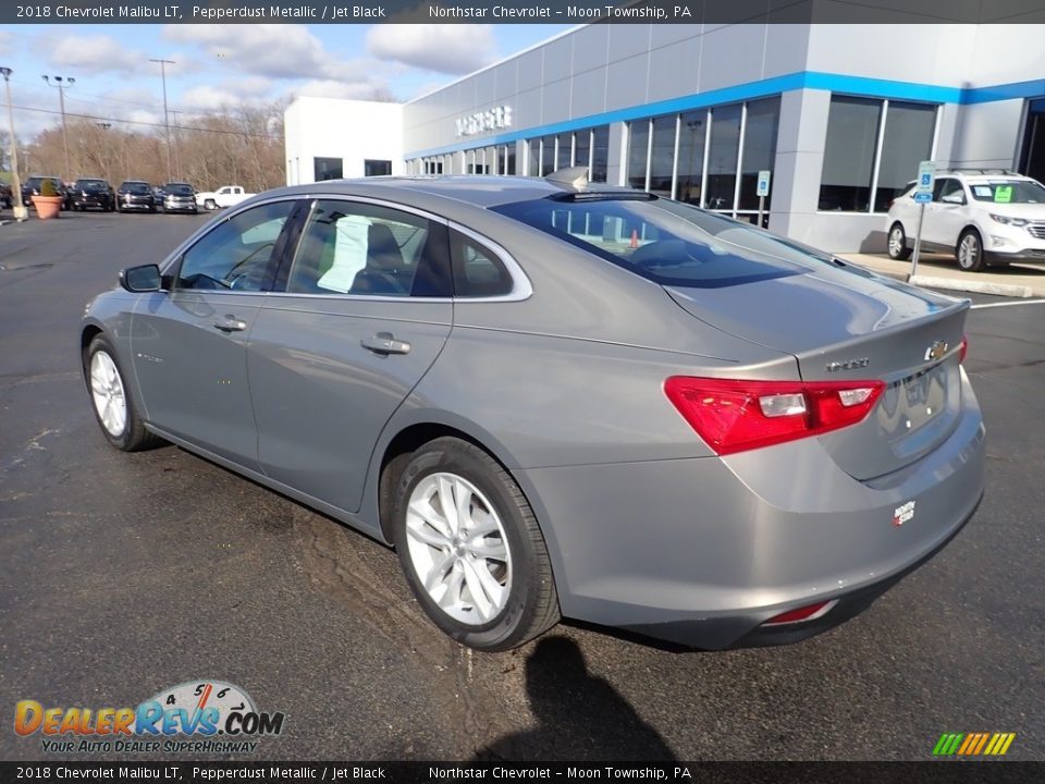 2018 Chevrolet Malibu LT Pepperdust Metallic / Jet Black Photo #4