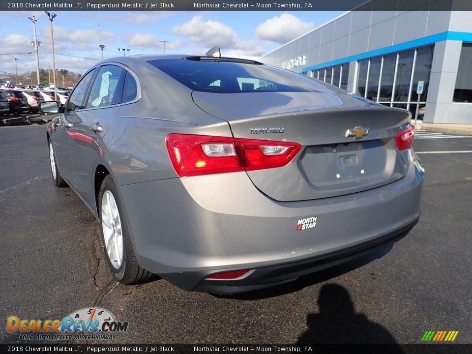 2018 Chevrolet Malibu LT Pepperdust Metallic / Jet Black Photo #5