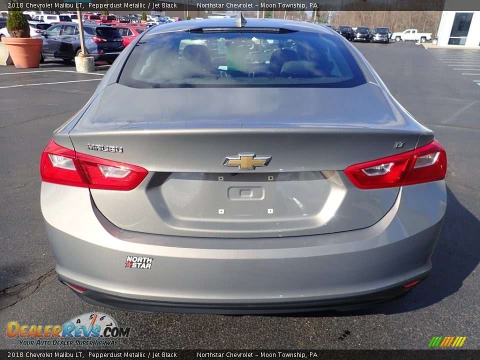 2018 Chevrolet Malibu LT Pepperdust Metallic / Jet Black Photo #6