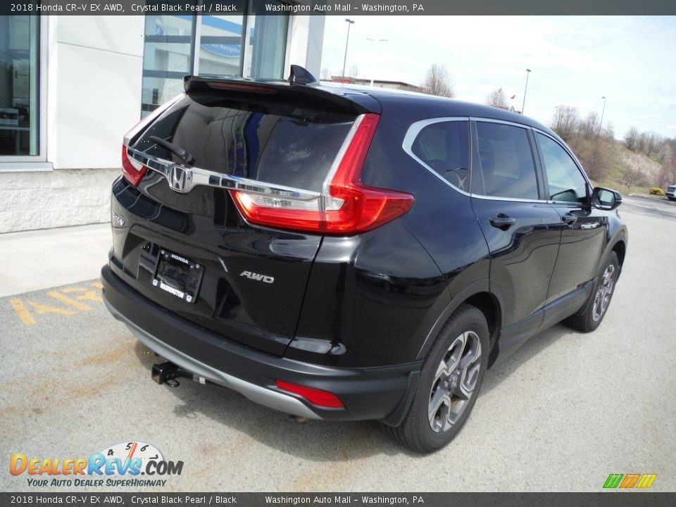 2018 Honda CR-V EX AWD Crystal Black Pearl / Black Photo #9