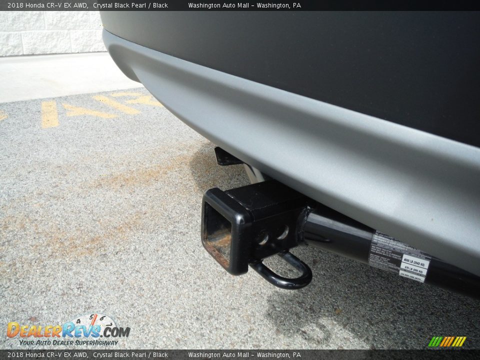 2018 Honda CR-V EX AWD Crystal Black Pearl / Black Photo #10