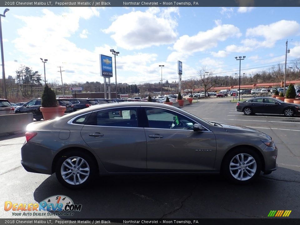 2018 Chevrolet Malibu LT Pepperdust Metallic / Jet Black Photo #10