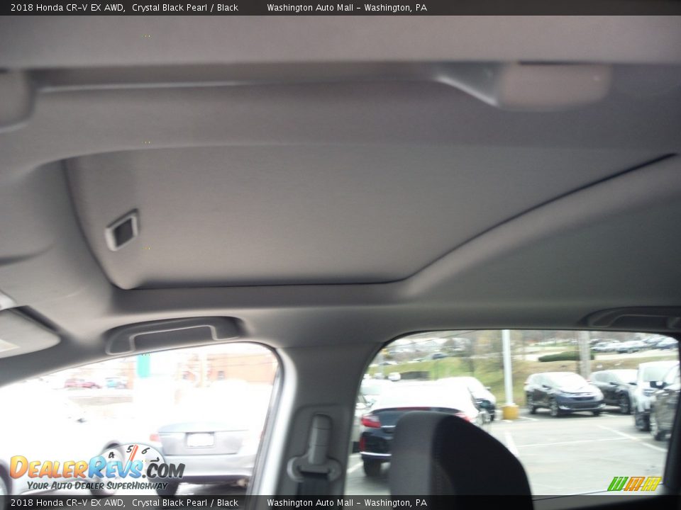 2018 Honda CR-V EX AWD Crystal Black Pearl / Black Photo #12