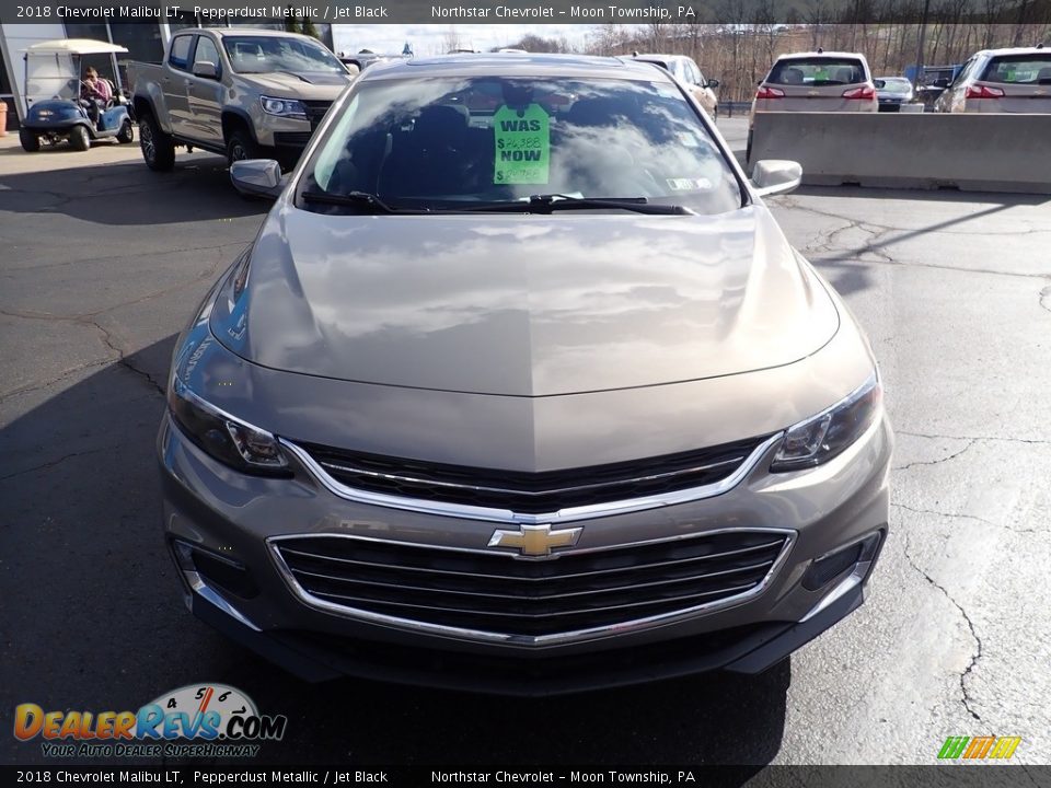 2018 Chevrolet Malibu LT Pepperdust Metallic / Jet Black Photo #13