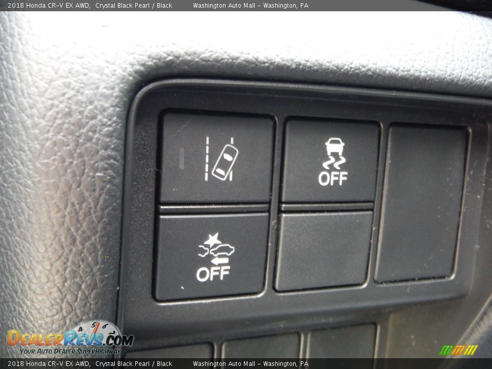 2018 Honda CR-V EX AWD Crystal Black Pearl / Black Photo #17