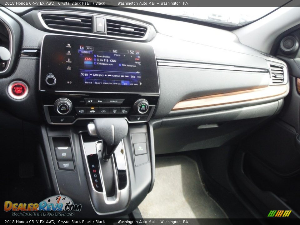 2018 Honda CR-V EX AWD Crystal Black Pearl / Black Photo #18