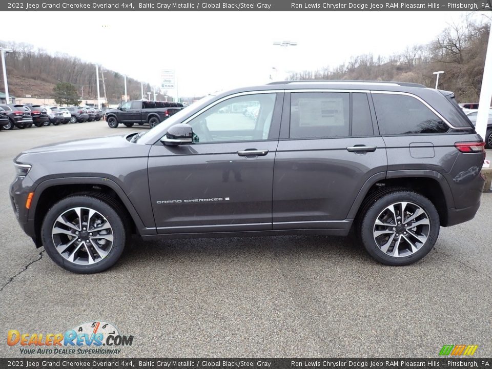 Baltic Gray Metallic 2022 Jeep Grand Cherokee Overland 4x4 Photo #2