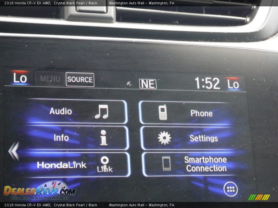 2018 Honda CR-V EX AWD Crystal Black Pearl / Black Photo #21
