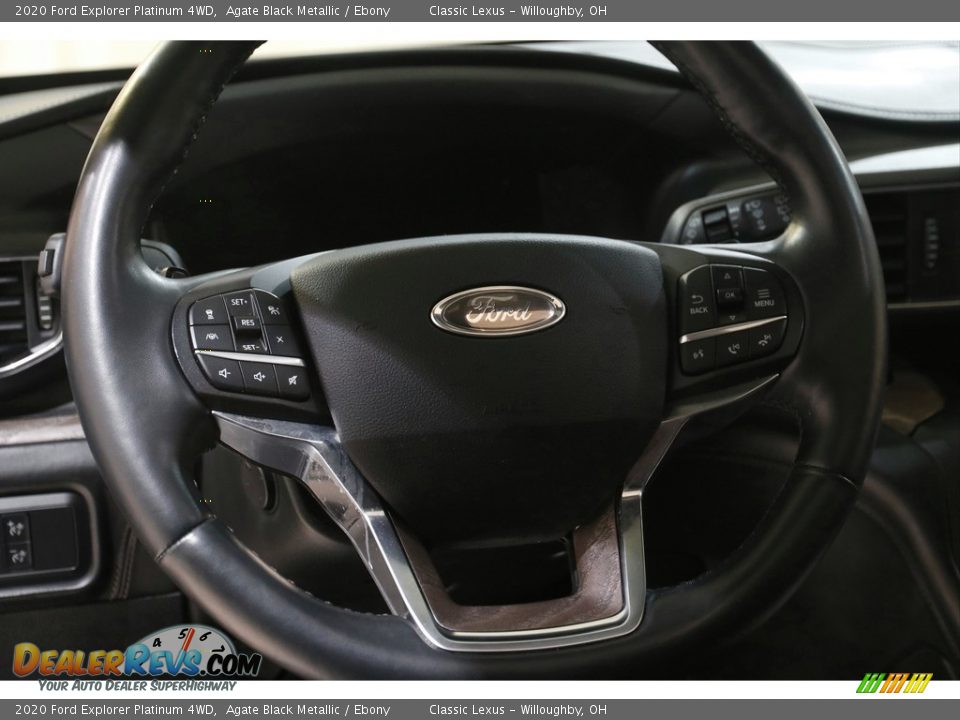2020 Ford Explorer Platinum 4WD Steering Wheel Photo #7