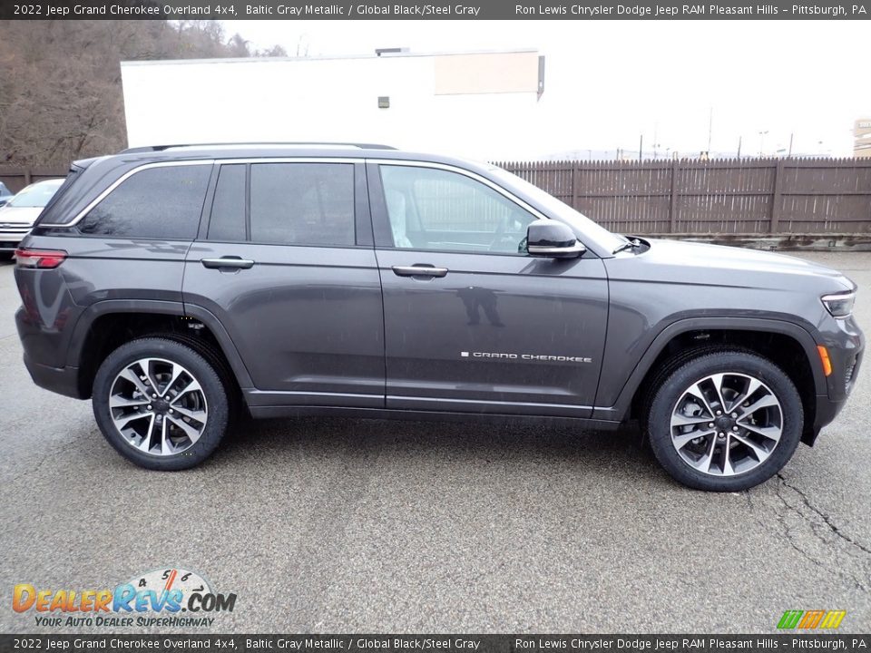 Baltic Gray Metallic 2022 Jeep Grand Cherokee Overland 4x4 Photo #7