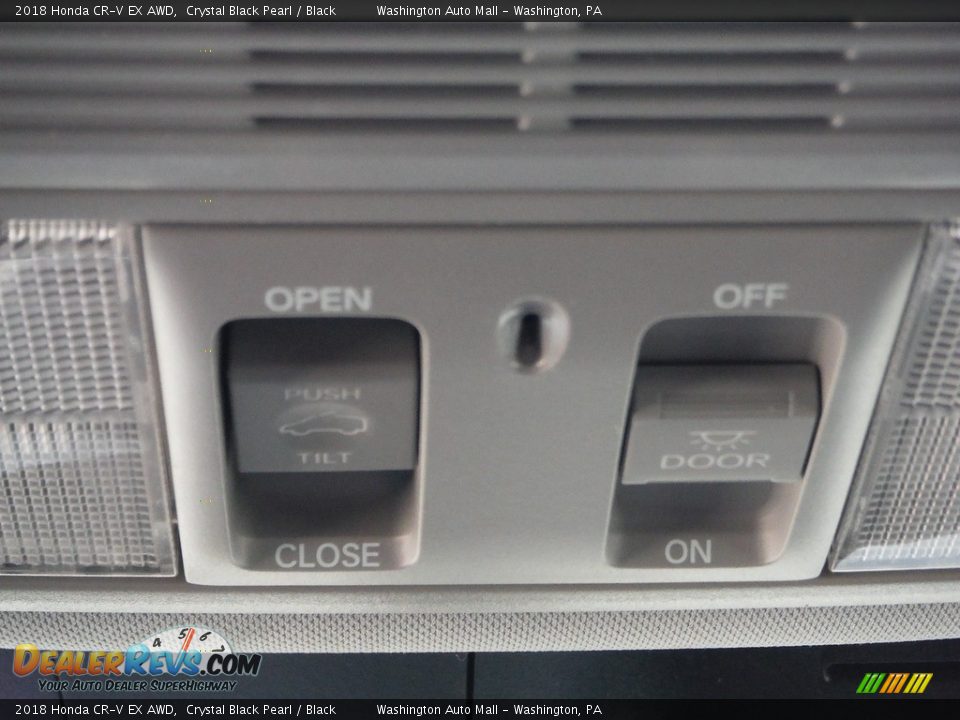 2018 Honda CR-V EX AWD Crystal Black Pearl / Black Photo #24