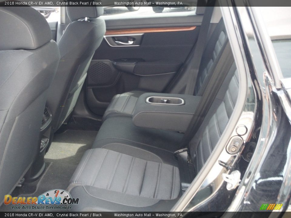 2018 Honda CR-V EX AWD Crystal Black Pearl / Black Photo #26