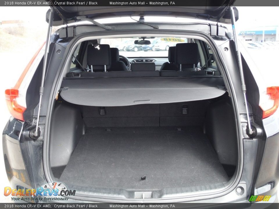 2018 Honda CR-V EX AWD Crystal Black Pearl / Black Photo #27