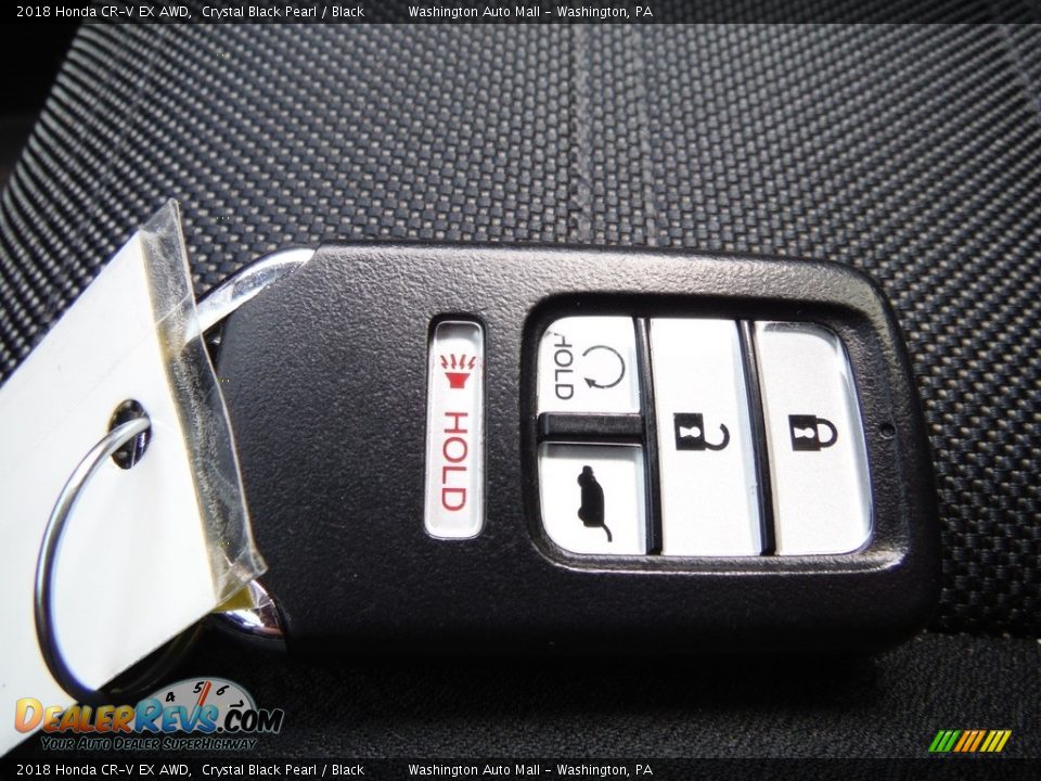 2018 Honda CR-V EX AWD Crystal Black Pearl / Black Photo #28