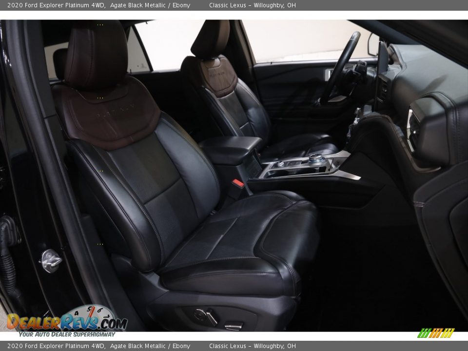 Front Seat of 2020 Ford Explorer Platinum 4WD Photo #17