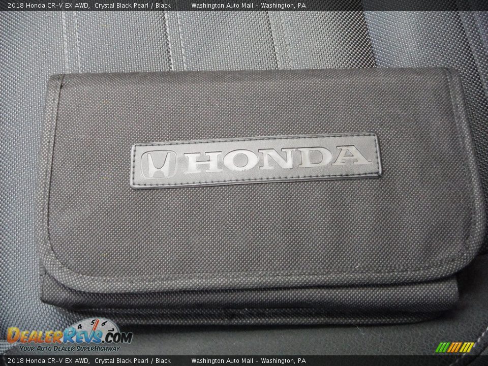 2018 Honda CR-V EX AWD Crystal Black Pearl / Black Photo #29
