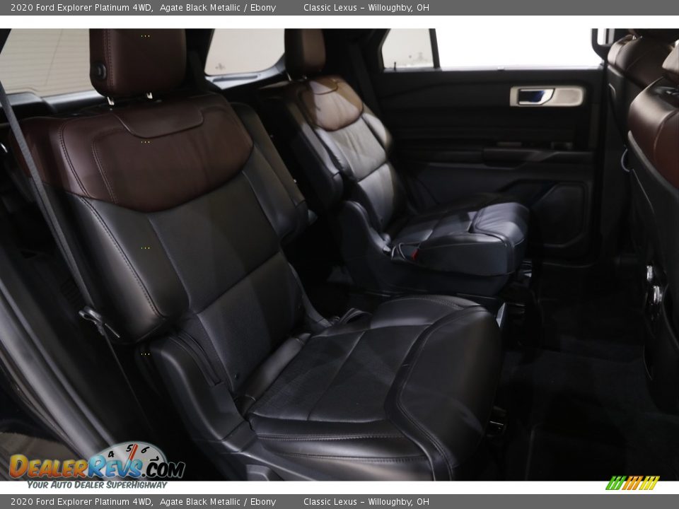 Rear Seat of 2020 Ford Explorer Platinum 4WD Photo #18
