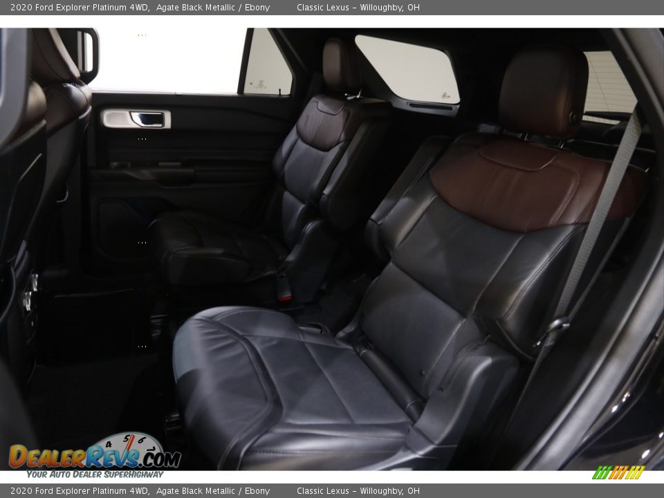 Rear Seat of 2020 Ford Explorer Platinum 4WD Photo #19