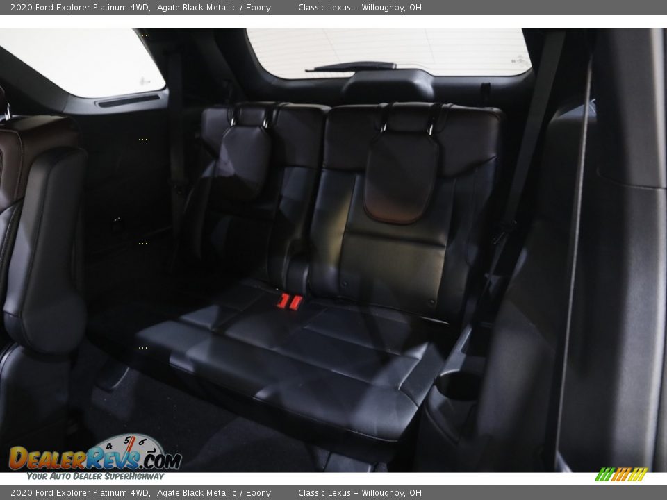 2020 Ford Explorer Platinum 4WD Agate Black Metallic / Ebony Photo #20