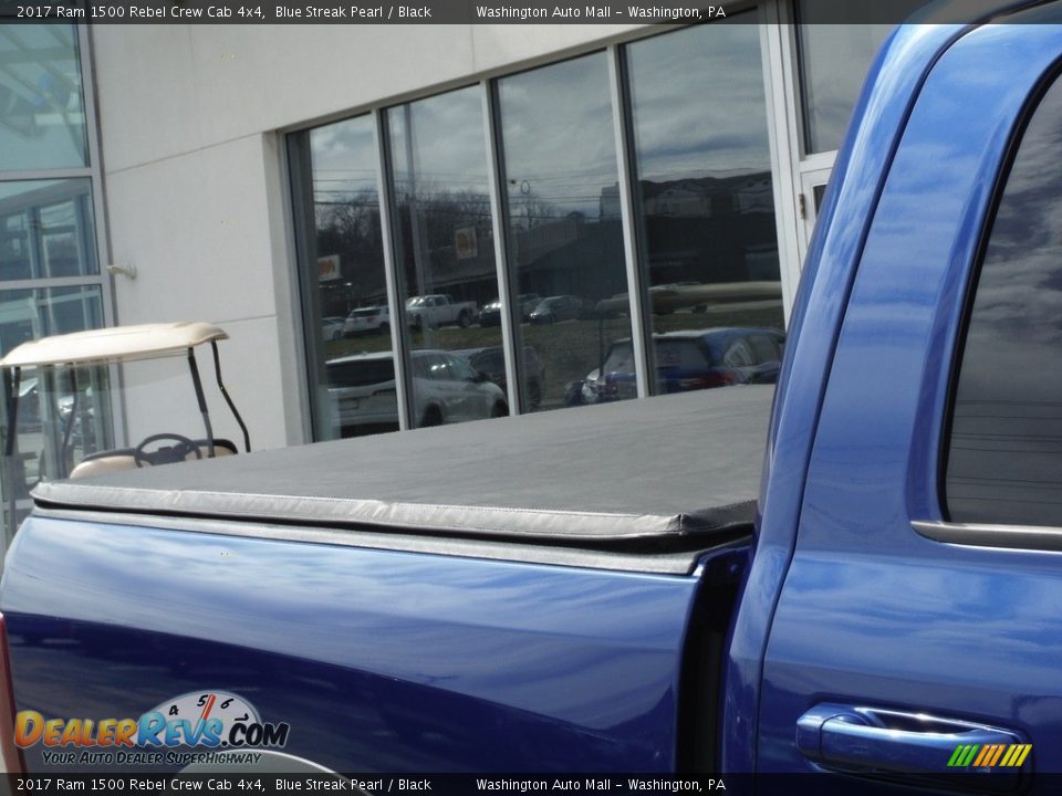 2017 Ram 1500 Rebel Crew Cab 4x4 Blue Streak Pearl / Black Photo #6