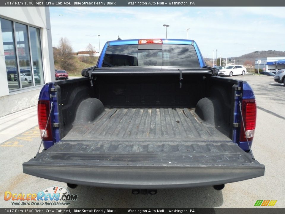 2017 Ram 1500 Rebel Crew Cab 4x4 Blue Streak Pearl / Black Photo #15