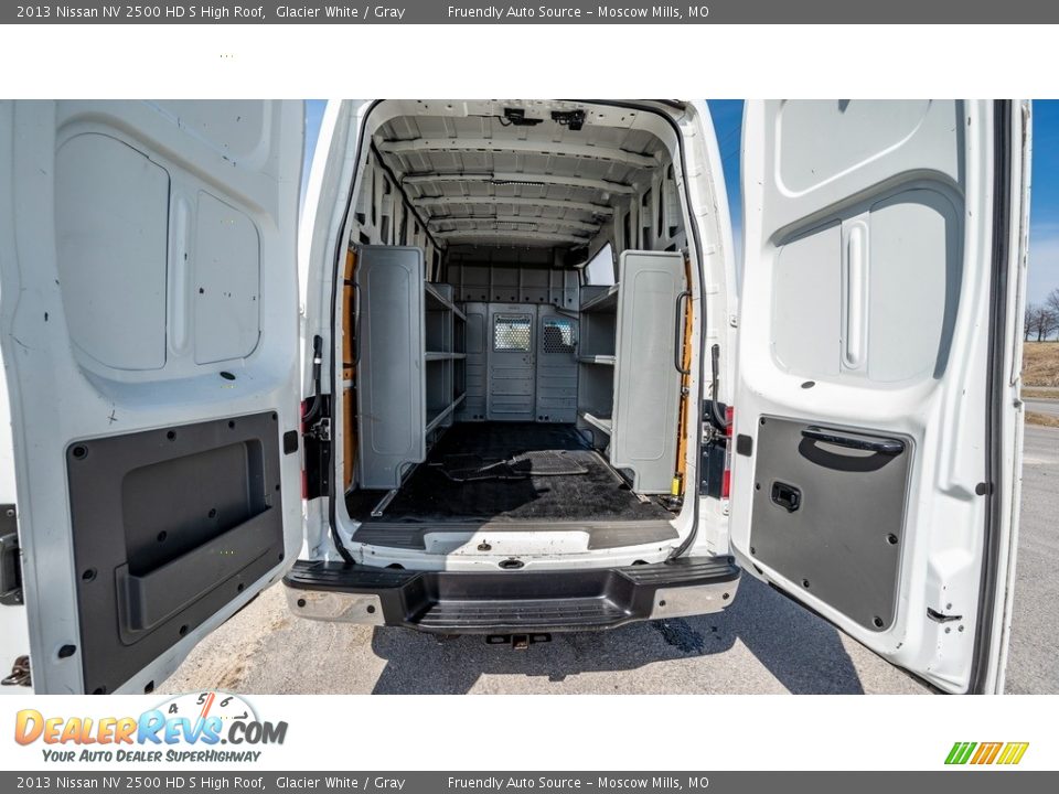 2013 Nissan NV 2500 HD S High Roof Glacier White / Gray Photo #20