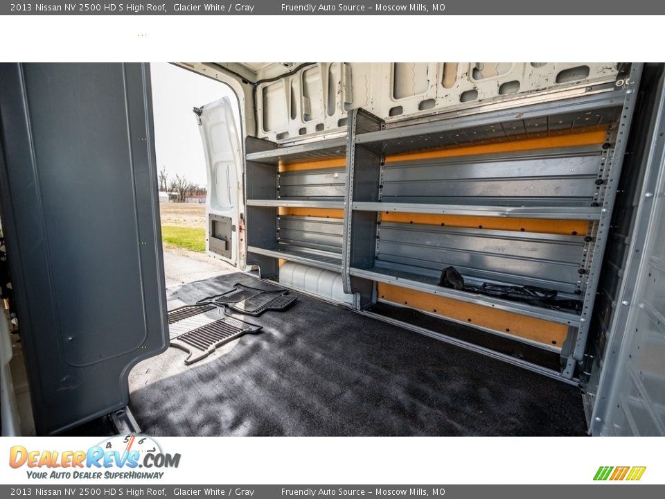 2013 Nissan NV 2500 HD S High Roof Glacier White / Gray Photo #21