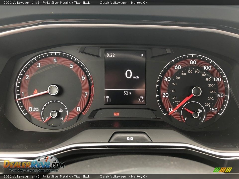 2021 Volkswagen Jetta S Gauges Photo #3