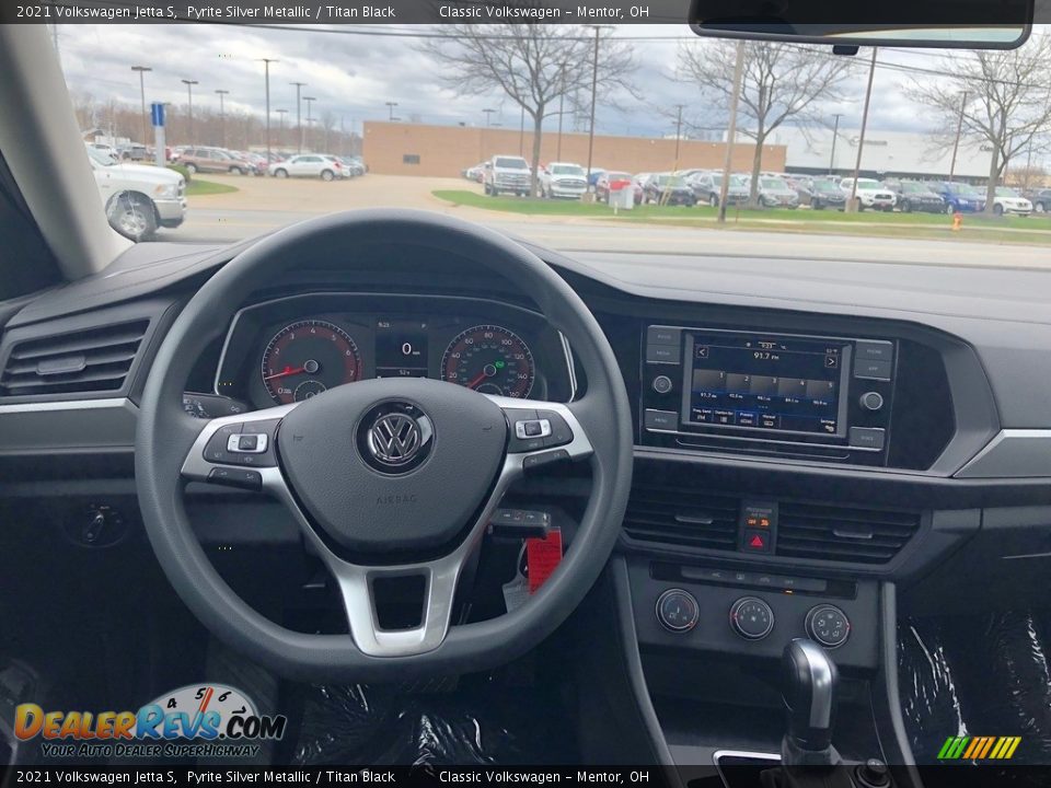 Dashboard of 2021 Volkswagen Jetta S Photo #4