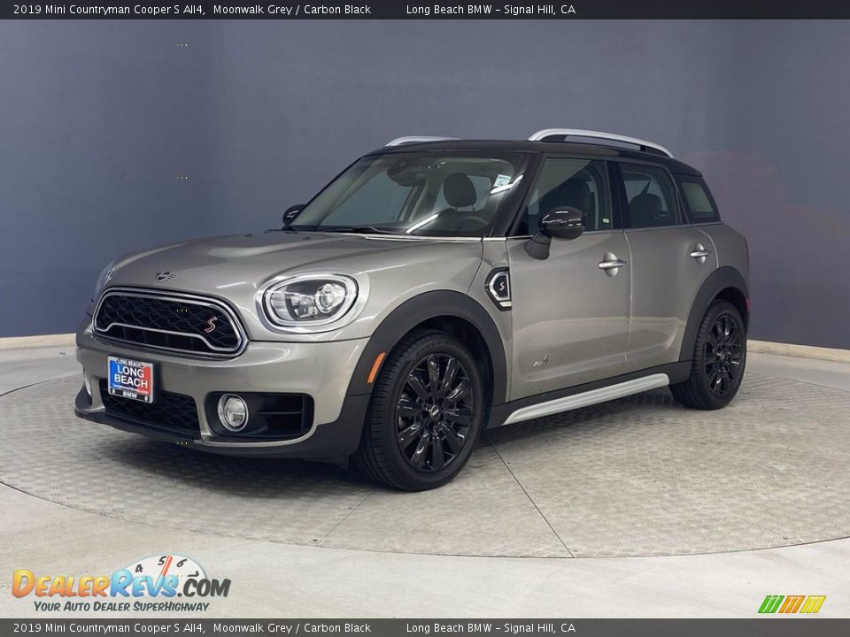 2019 Mini Countryman Cooper S All4 Moonwalk Grey / Carbon Black Photo #3