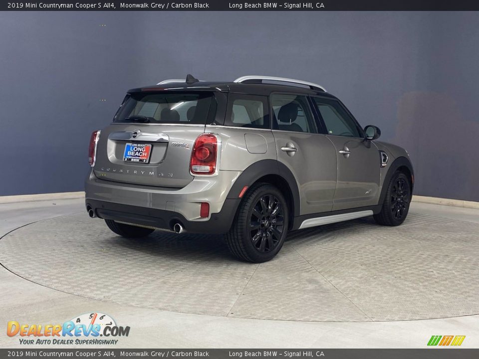 2019 Mini Countryman Cooper S All4 Moonwalk Grey / Carbon Black Photo #5