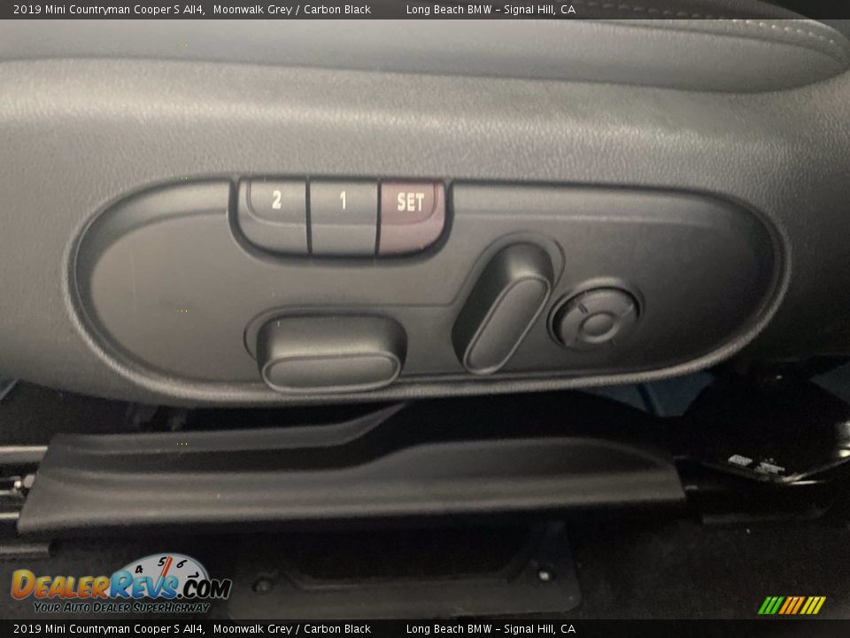 2019 Mini Countryman Cooper S All4 Moonwalk Grey / Carbon Black Photo #15