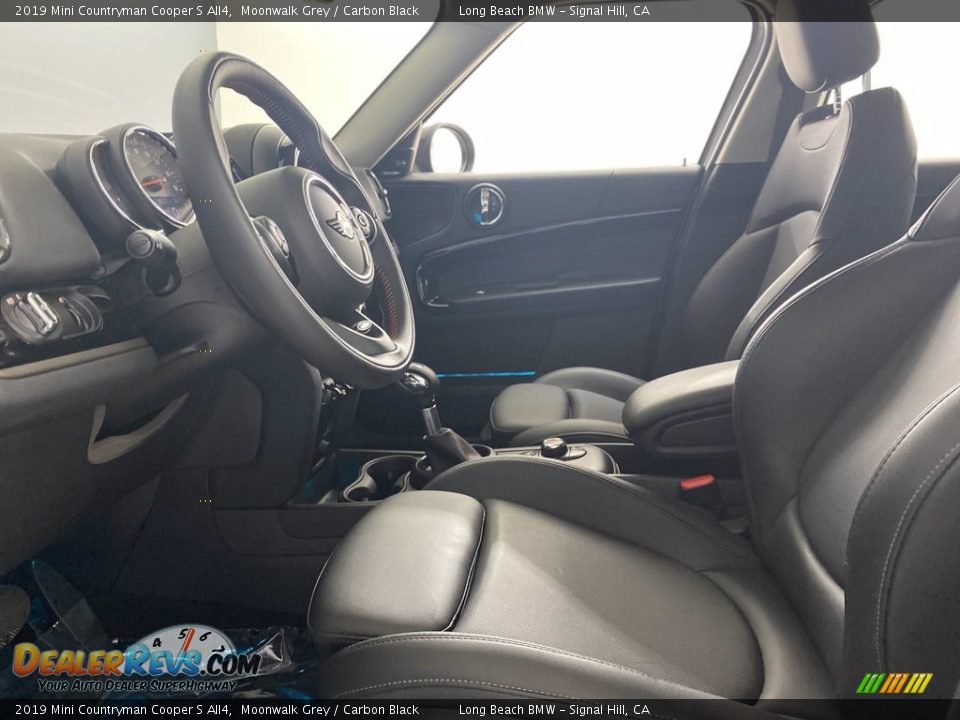 2019 Mini Countryman Cooper S All4 Moonwalk Grey / Carbon Black Photo #17