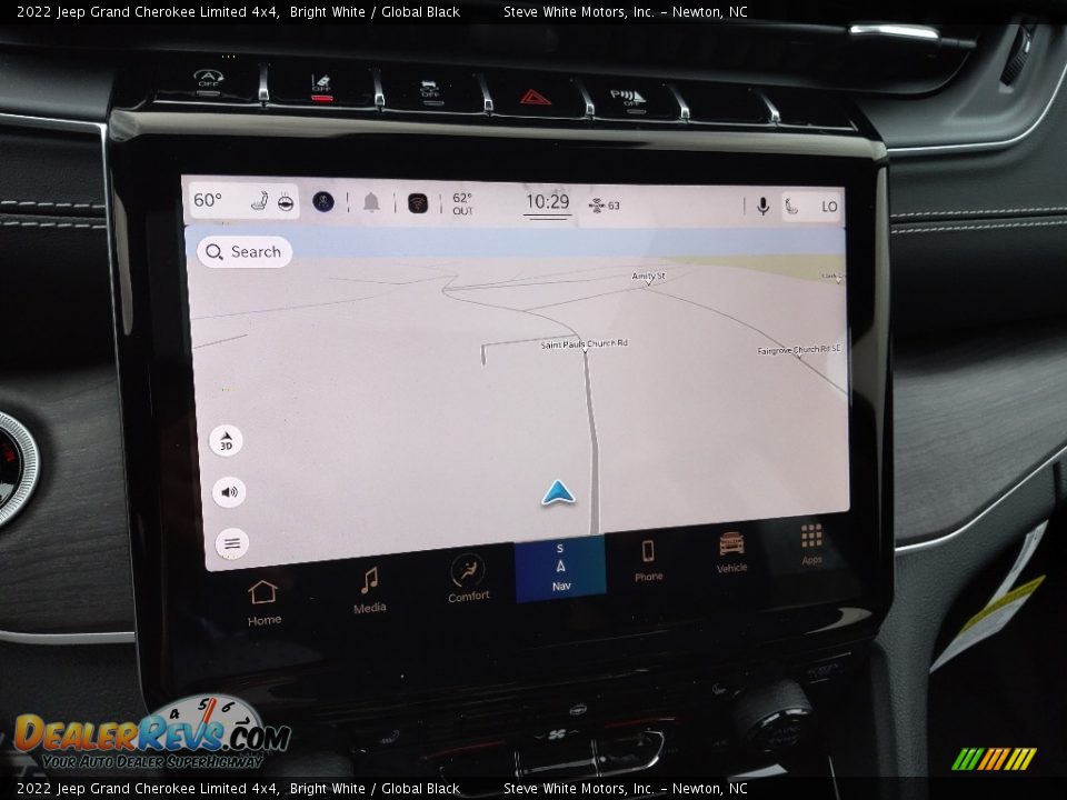 Navigation of 2022 Jeep Grand Cherokee Limited 4x4 Photo #24