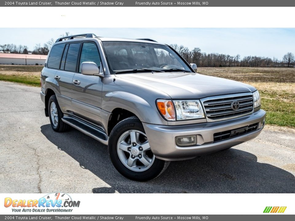 2004 Toyota Land Cruiser Thunder Cloud Metallic / Shadow Gray Photo #1