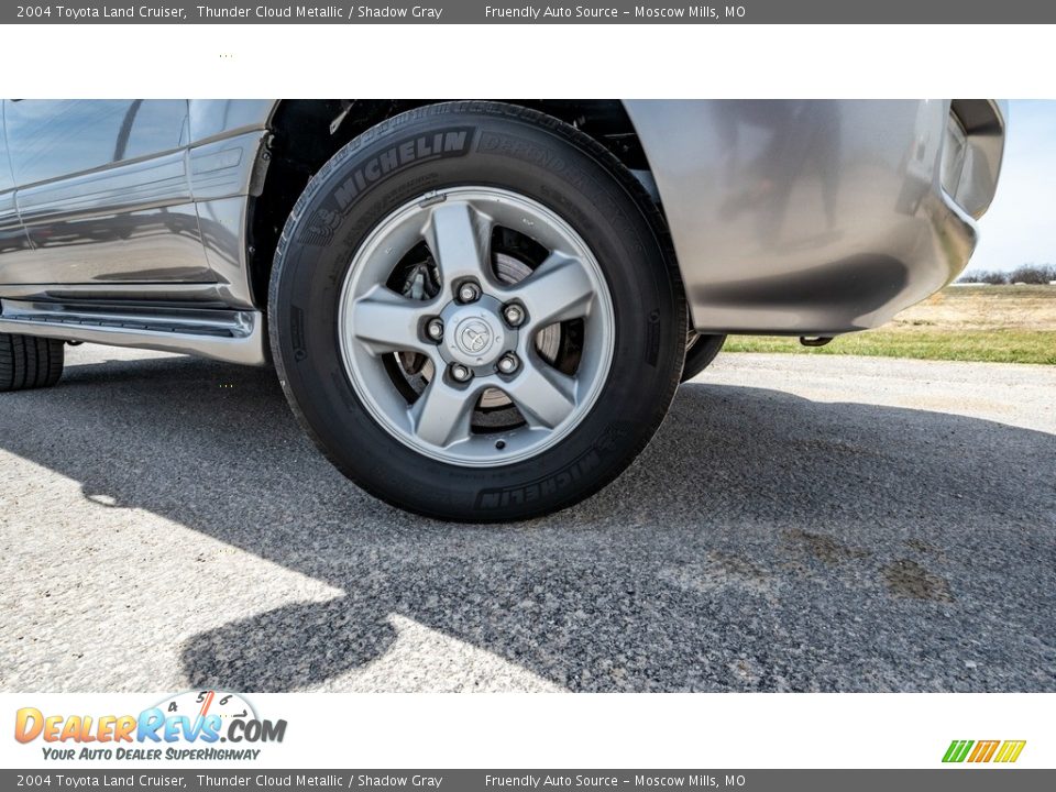 2004 Toyota Land Cruiser Thunder Cloud Metallic / Shadow Gray Photo #2
