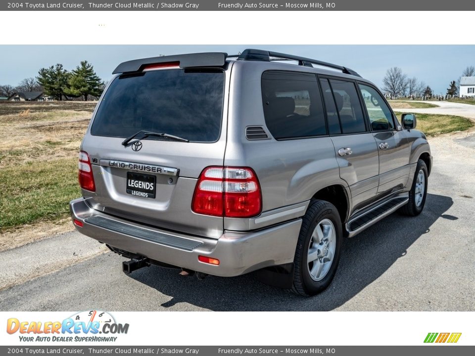 2004 Toyota Land Cruiser Thunder Cloud Metallic / Shadow Gray Photo #4