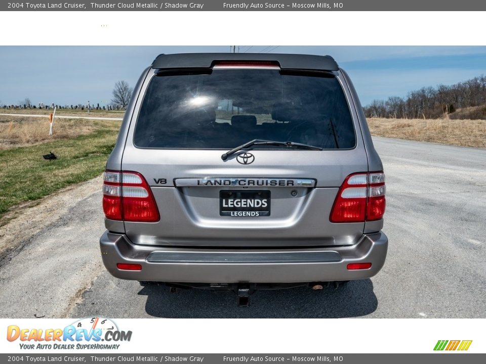 2004 Toyota Land Cruiser Thunder Cloud Metallic / Shadow Gray Photo #5