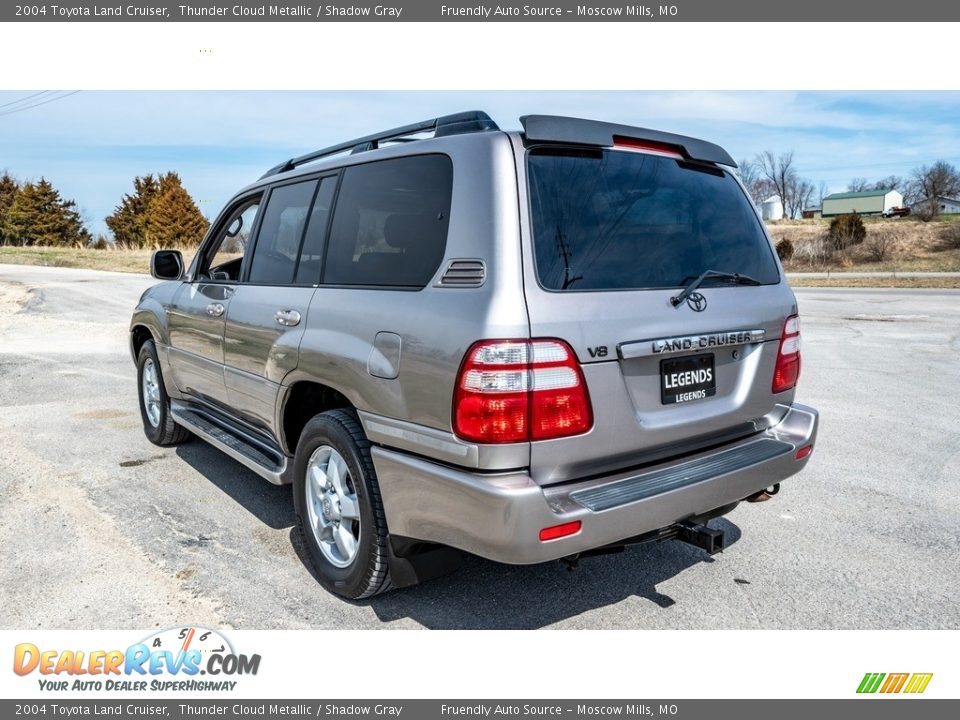 2004 Toyota Land Cruiser Thunder Cloud Metallic / Shadow Gray Photo #6