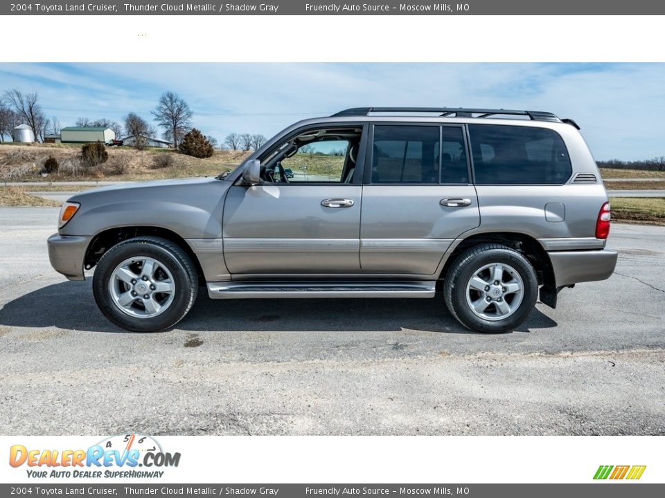 2004 Toyota Land Cruiser Thunder Cloud Metallic / Shadow Gray Photo #7