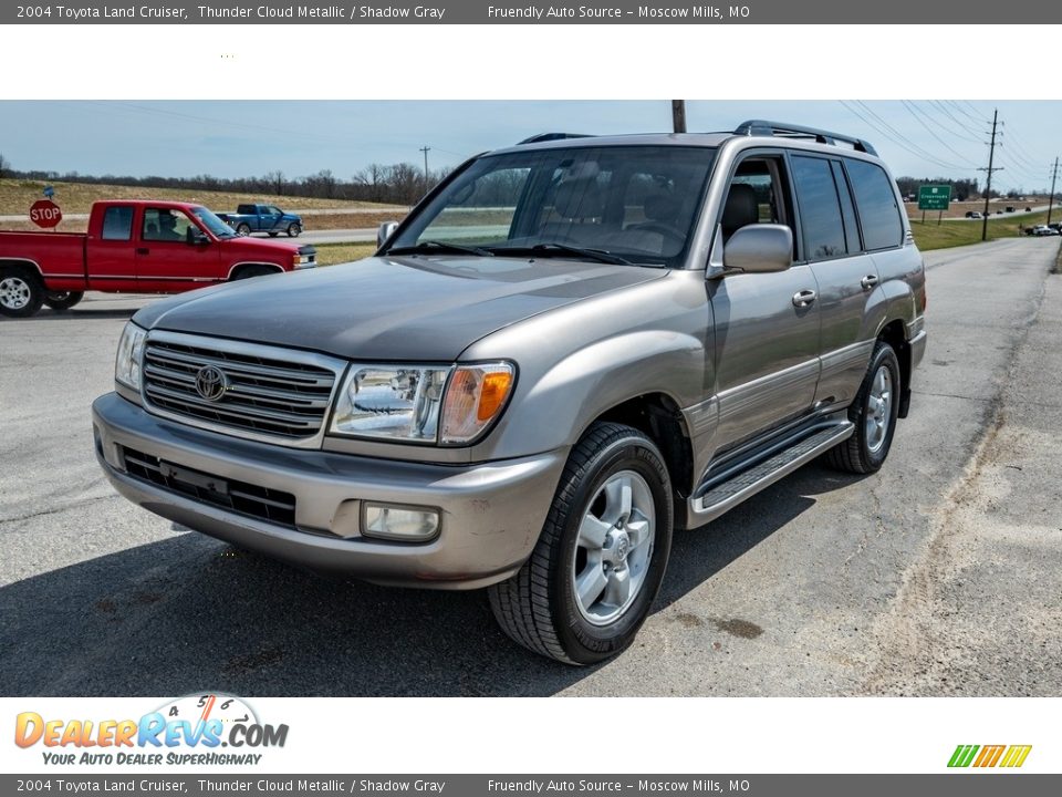 2004 Toyota Land Cruiser Thunder Cloud Metallic / Shadow Gray Photo #8